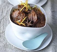   Braised beef with ginger