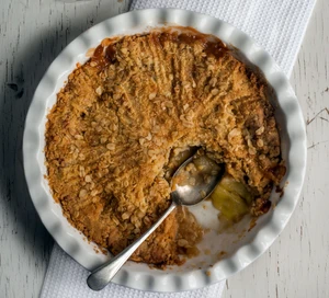 The best apple crumble