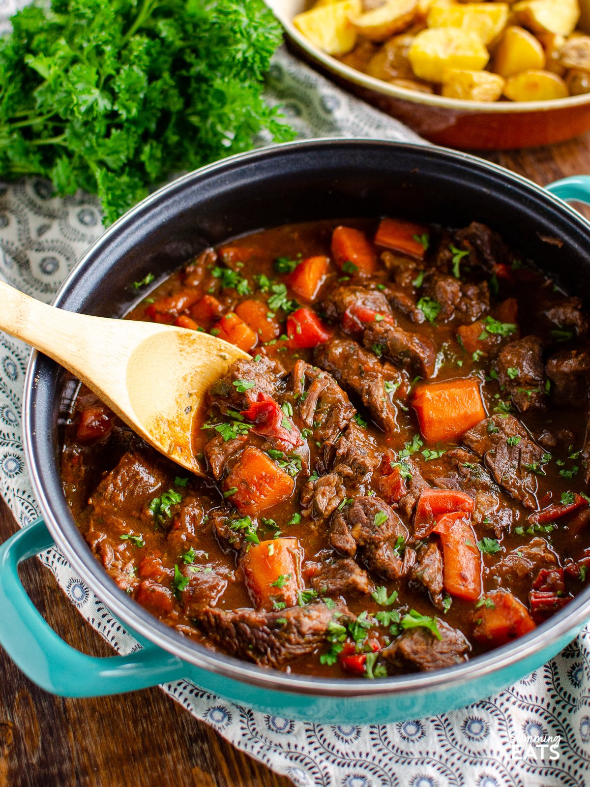 Braised beef with ginger